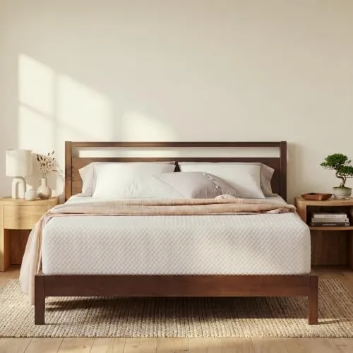 LIFEMENT Queen Mattress - 10 Inch Matcha Memory Foam Fiberglass-Free